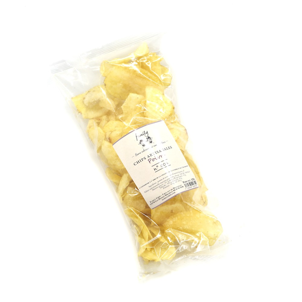 Chips artisanales Poivre n°006 Family Chips - Fine grocery : online purchase