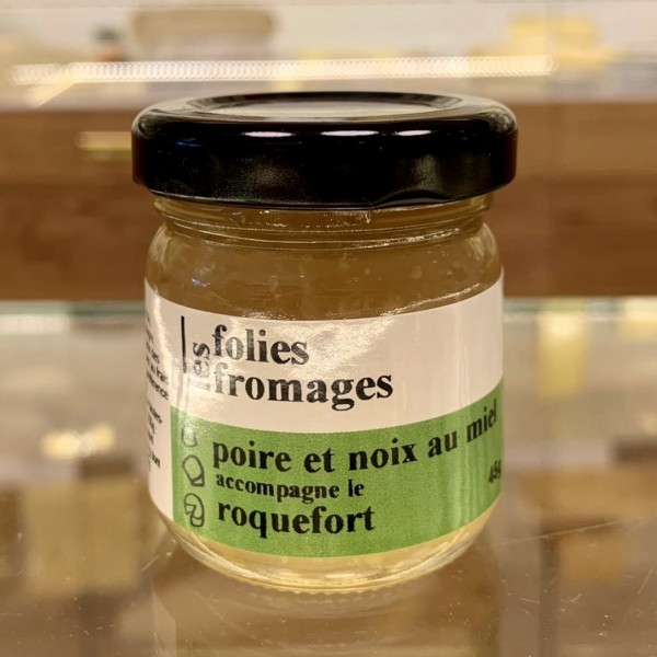 Les Folies Fromages, Poire et Noix au miel, Guillaumes et Lesgards - Fine grocery : online purchase