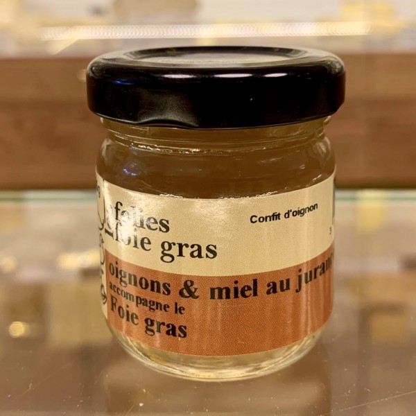 Les Folies Foie gras, Oignons et miel au Jurançon, Guillaume et Lesgards