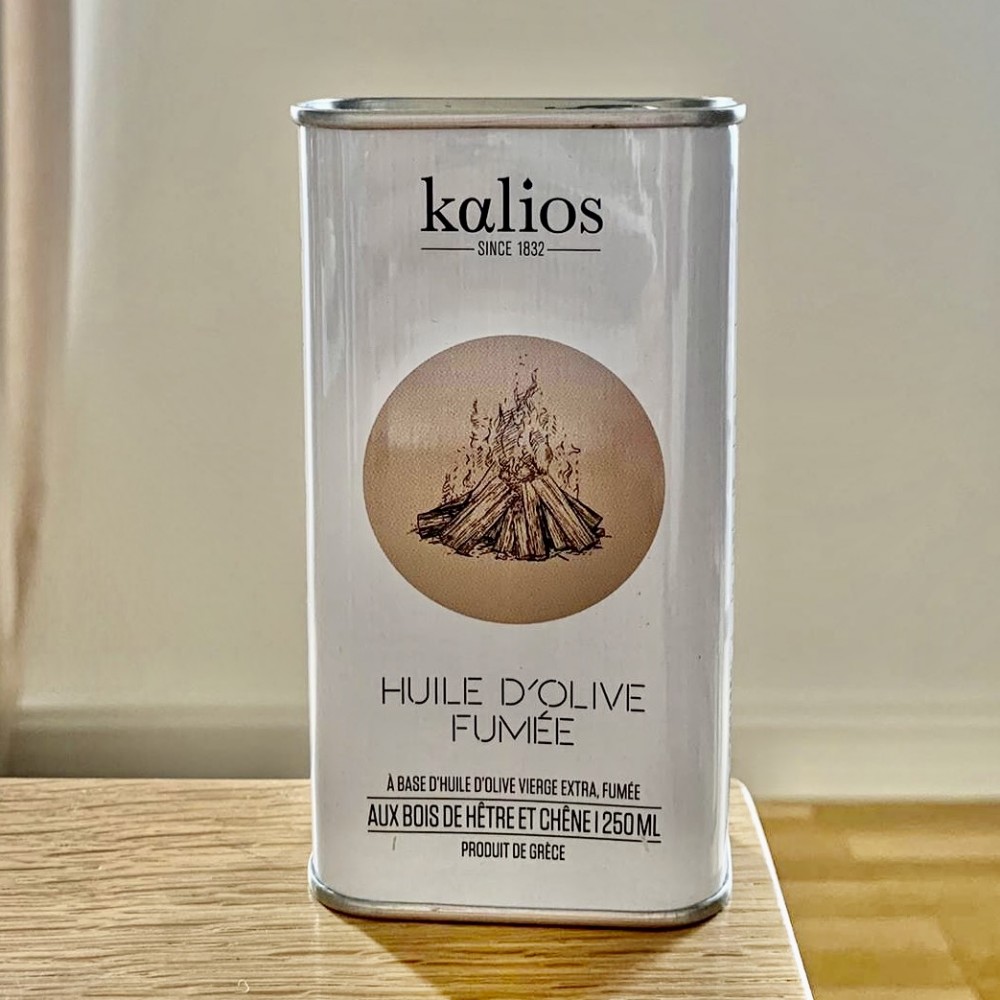 Huile d'olive fumée vierge extra Kalios 250ml - Épicerie fine : achat en ligne