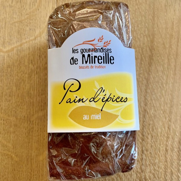 Pain d'épices au miel Les Gourmandises de Mireille 300g