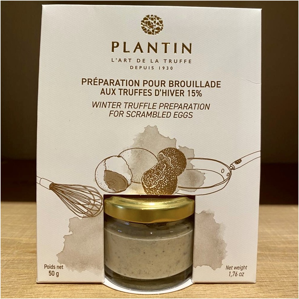 Préparation pour Brouillade aux truffes d'hiver 15% Plantin 50g - Fine grocery : online purchase