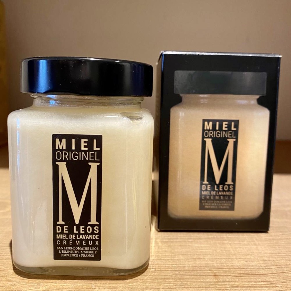 Miel de lavande crémeux, M de Leos, Domaine de Leos 250g - Fine grocery : online purchase