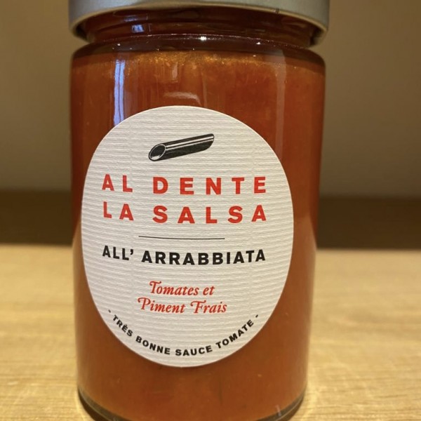 Sauce tomate all’arrabbiata, Al Dente La Salsa, 280g
