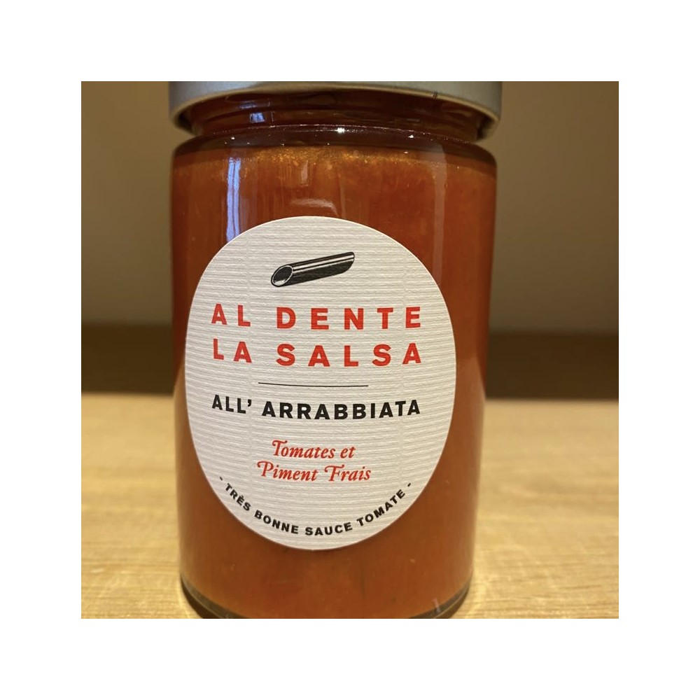 Sauce tomate all’arrabbiata, Al Dente La Salsa, 280g - Fine grocery : online purchase