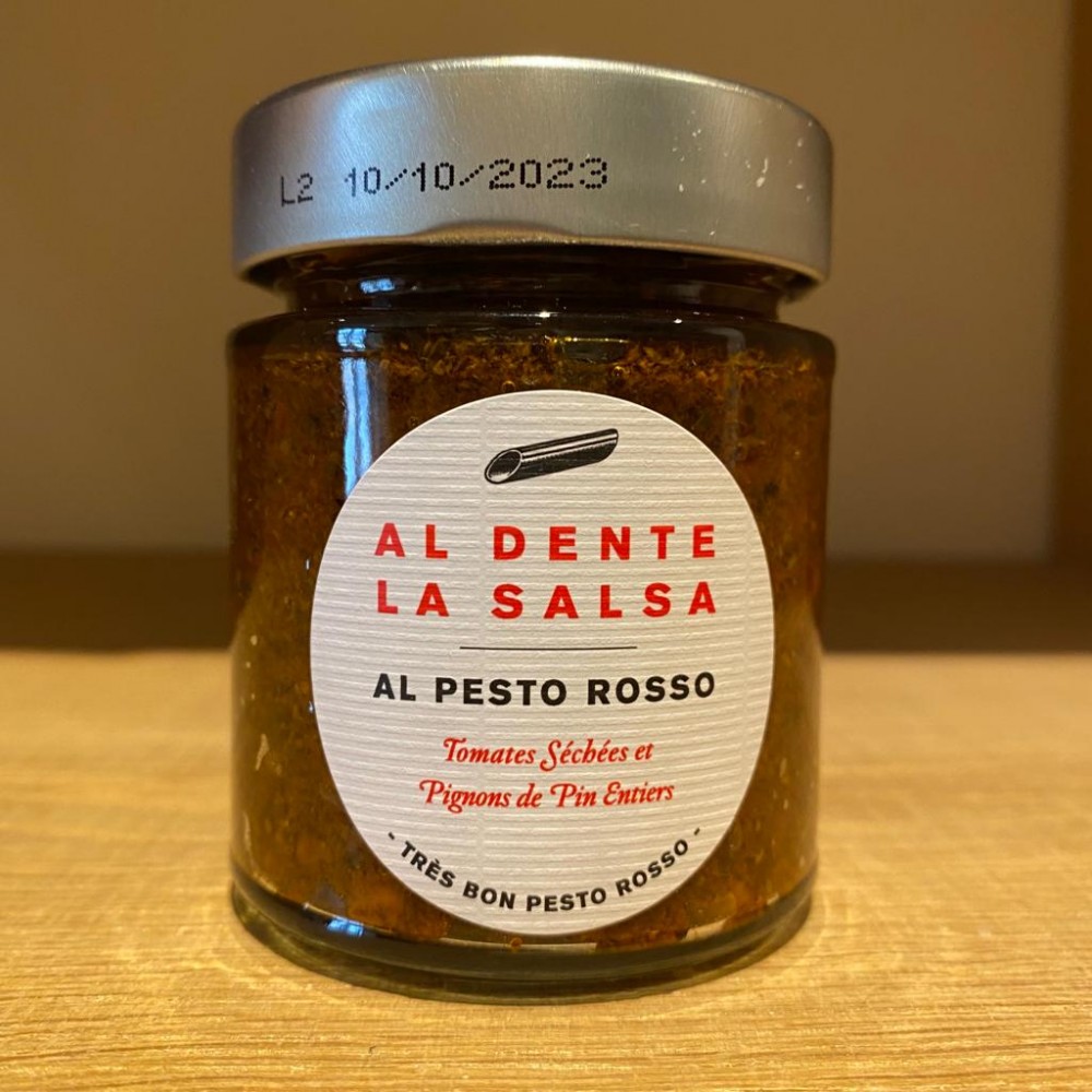 Sauce al pesto rosso, Al Dente La Salsa, 135g - Fine grocery : online purchase