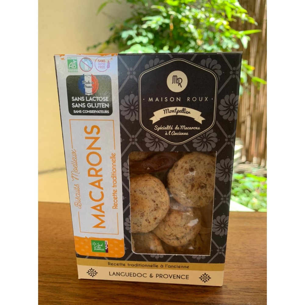 Macarons biscuits moelleux Maison Roux - Accueil : achat en ligne