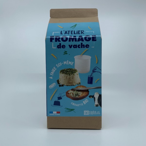 L'Atelier Fromage de vache, Radis et Capucine 200g - Épicerie fine : achat en ligne