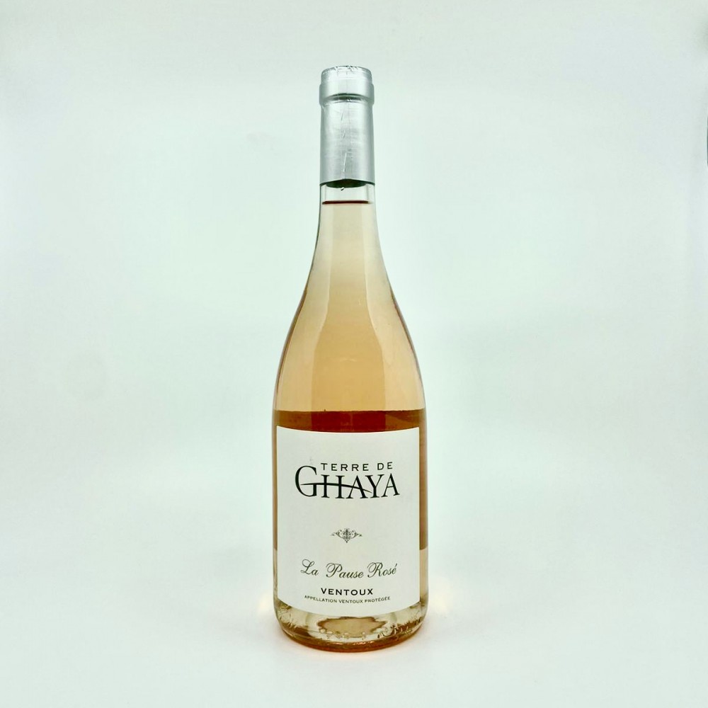 Terre de Ghaya, La Pause Rosé, Ventoux - Wine cave and spirit selection : online purchase