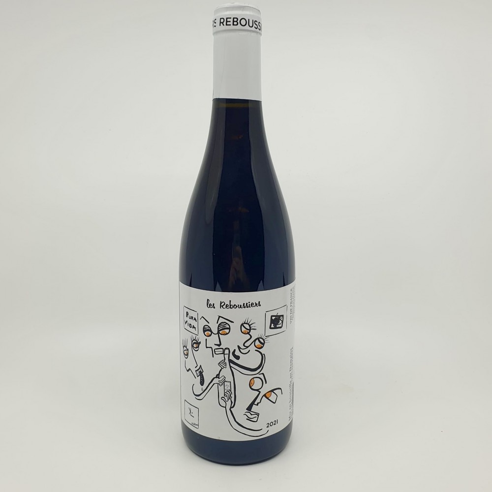 Clos Les Reboussiers rouge, Pura Vida, Vin de France, 2021 - Wine cave and spirit selection : online purchase