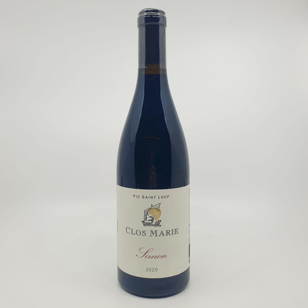 Clos Marie, cuvée Simon, Pic Saint Loup, 2020 - Wine cave and spirit selection : online purchase