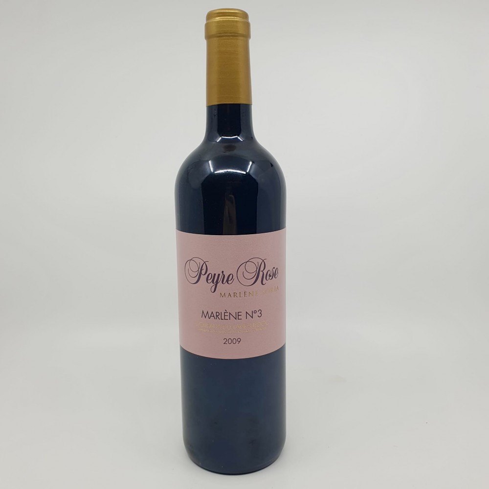 Domaine Peyre Rose, Marlène numéro 3, Coteaux du Languedoc, 2009 - Wine cave and spirit selection : online purchase