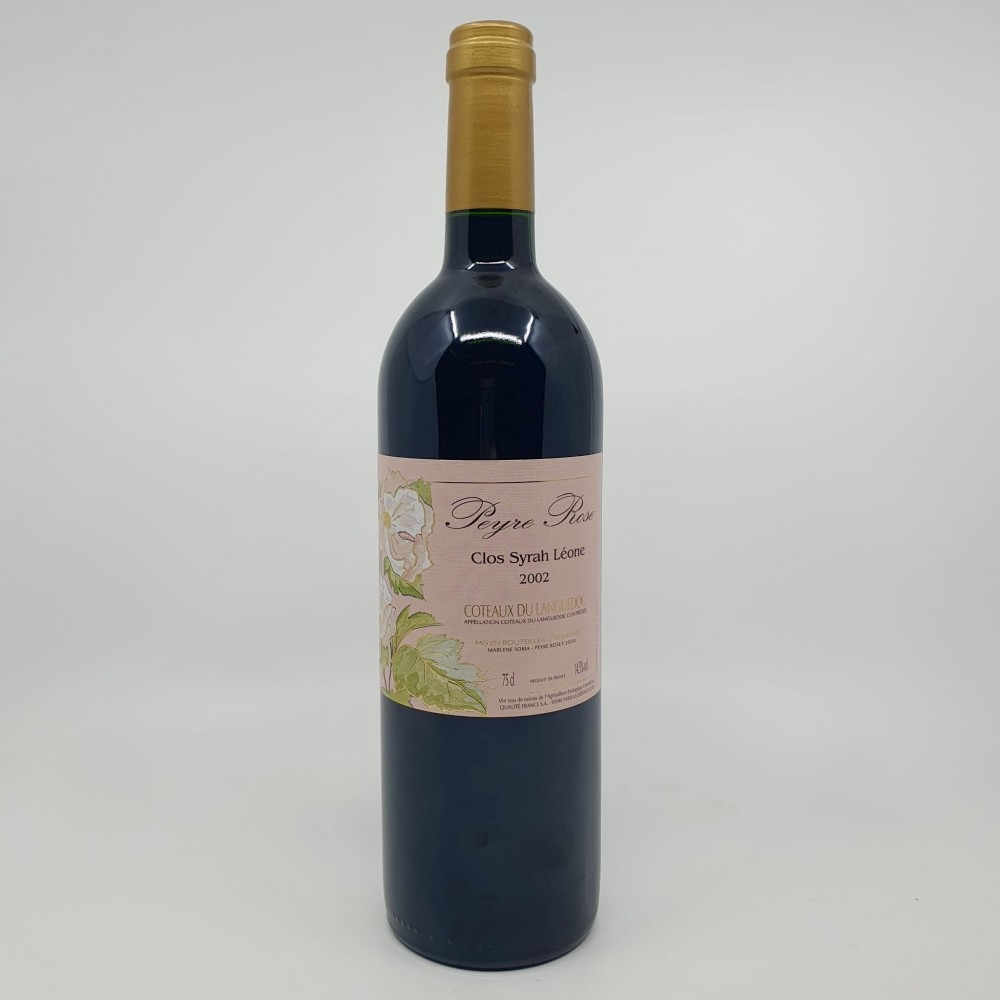 Domaine Peyre Rose, Clos Syrah Léone, Coteaux du Languedoc, 2002 - Wine cave and spirit selection : online purchase