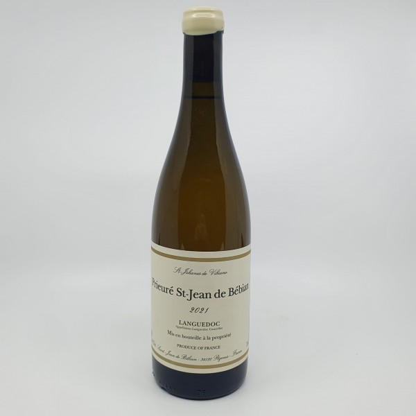 Prieuré Saint Jean de Brébian blanc, Languedoc, 2021 - Wine cave and spirit selection : online purchase