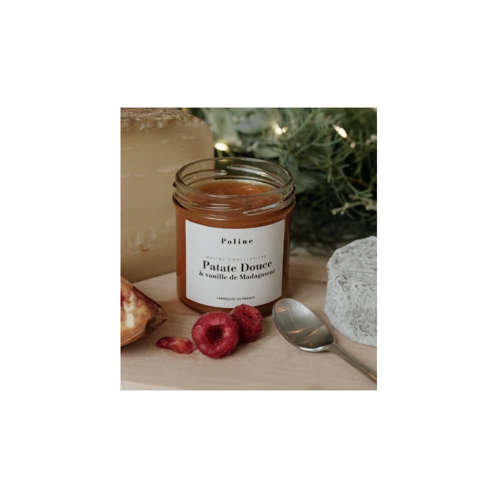 Confiture patate douce et vanille Poline - Home : online purchase