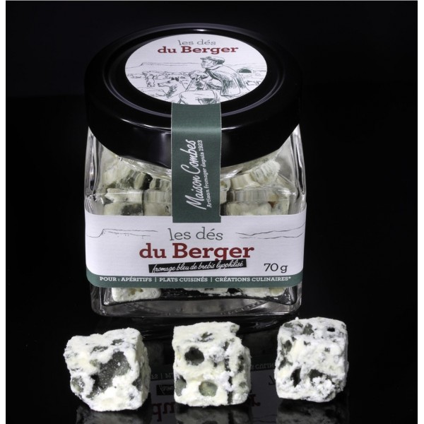 Les Pépites du Berger, bleu de brebis lyophilisé Maison Combes 70g