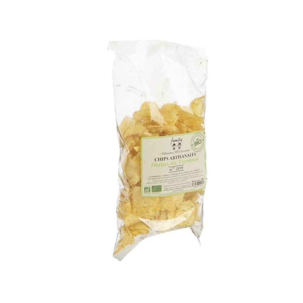 Chips artisanales Herbes de Provence n°004 bio Family Chips - Fine grocery : online purchase