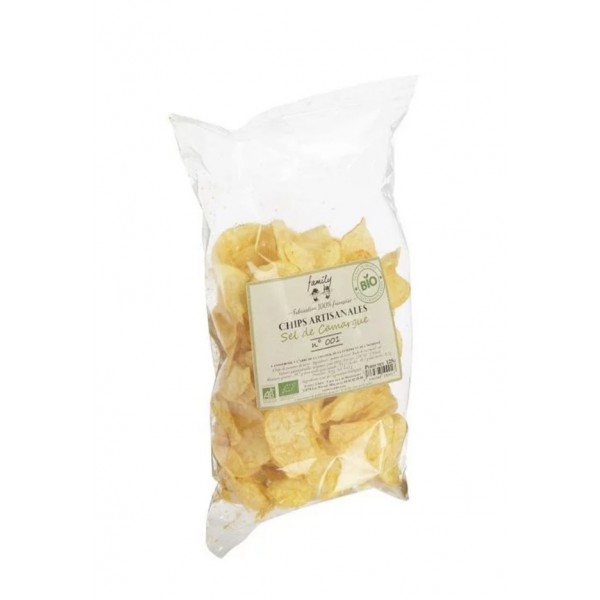 Chips artisanales n°001 sel de Camargue family Chips - Accueil : achat en ligne