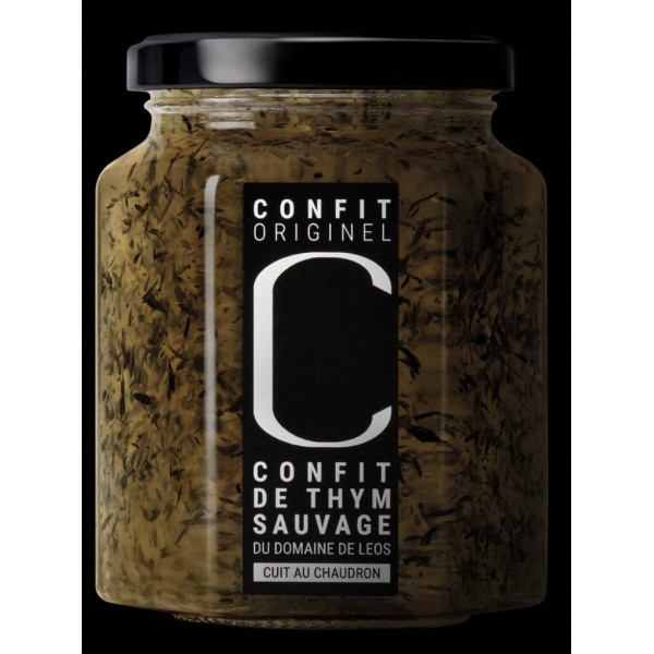 Confit de Thym sauvage, C de Leos, Domaine de Leos 335g