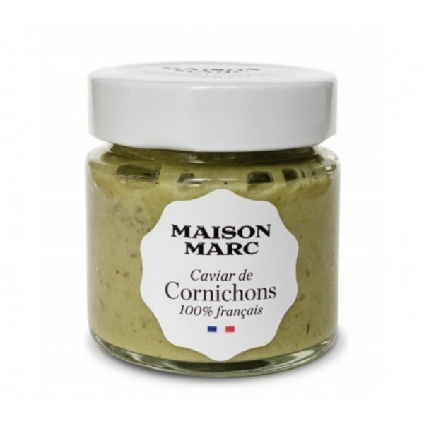 Caviar de Cornichons, 100% français, Maison Marc, 120g