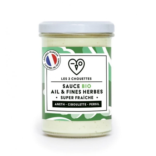 Sauce ail et fines herbes Les 3 Chouettes