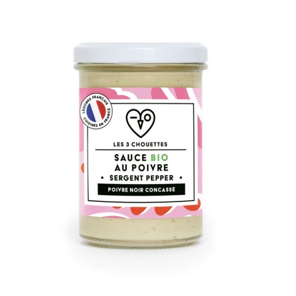 Sauce aux poivres Sergent Peppers les 3 Chouettes - Home : online purchase