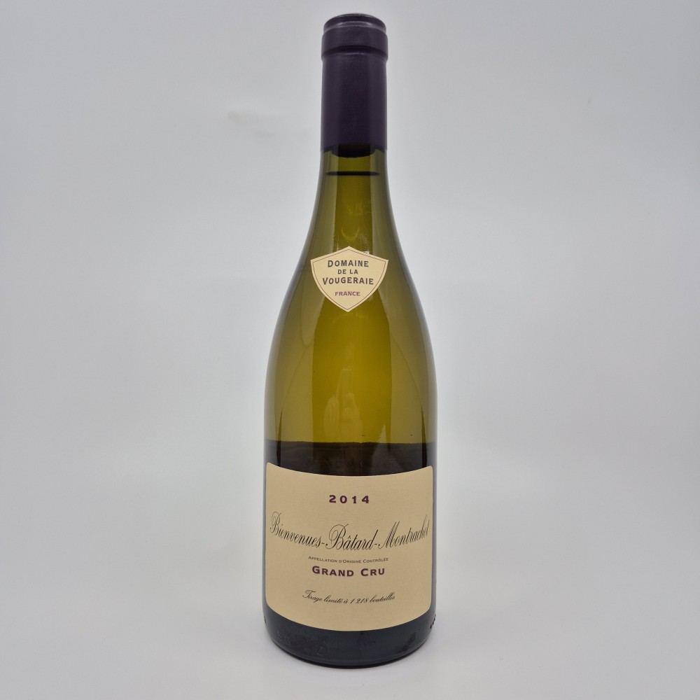 Bienvenues-Bâtard-Montrachet Domaine de la Vougeraie 2014 - Vin, Vin blanc, Vin d'exception : achat en ligne