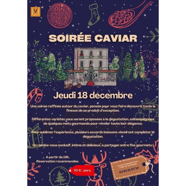 SOIREE CAVIAR - Accueil : achat en ligne