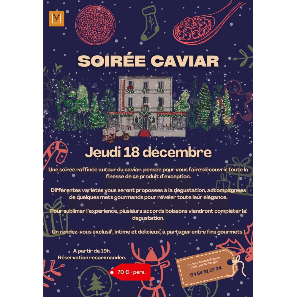 SOIREE CAVIAR - Accueil : achat en ligne