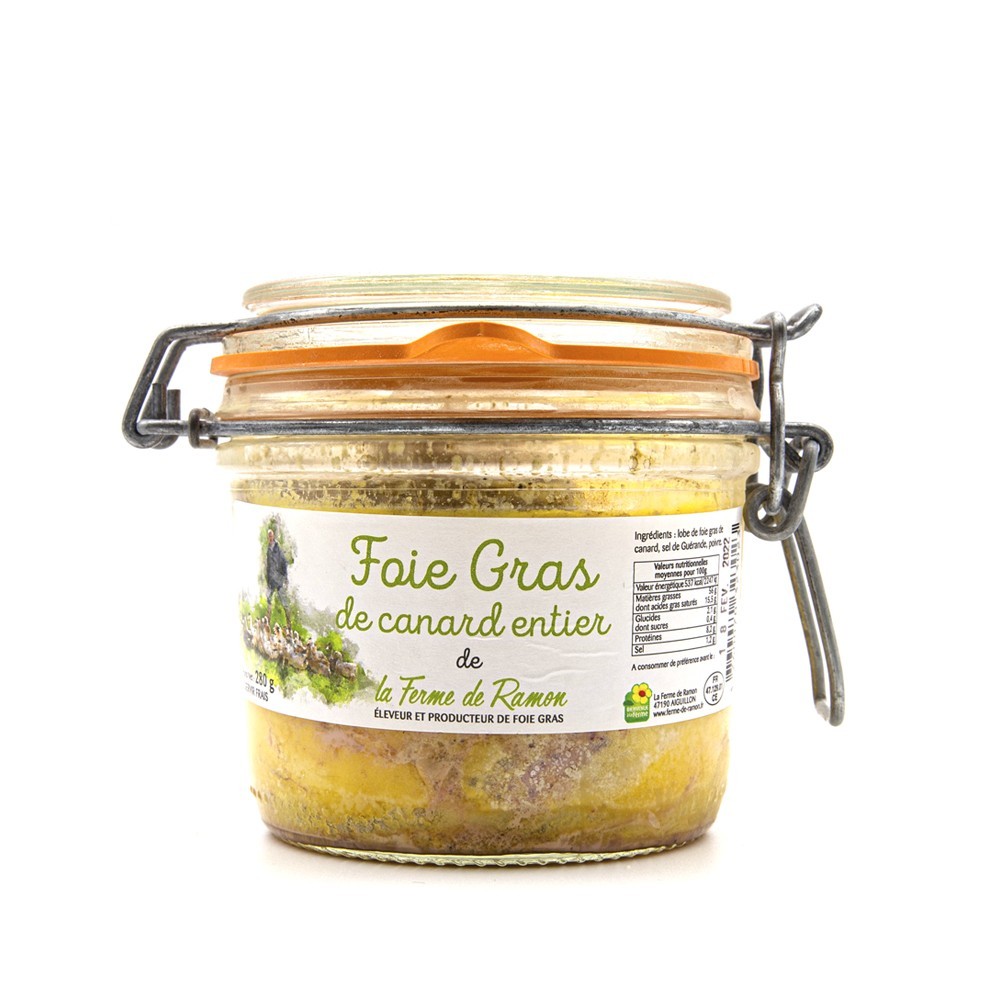 Foie Gras La Ferme de Ramon 280g - Salty fine grocery : online purchase